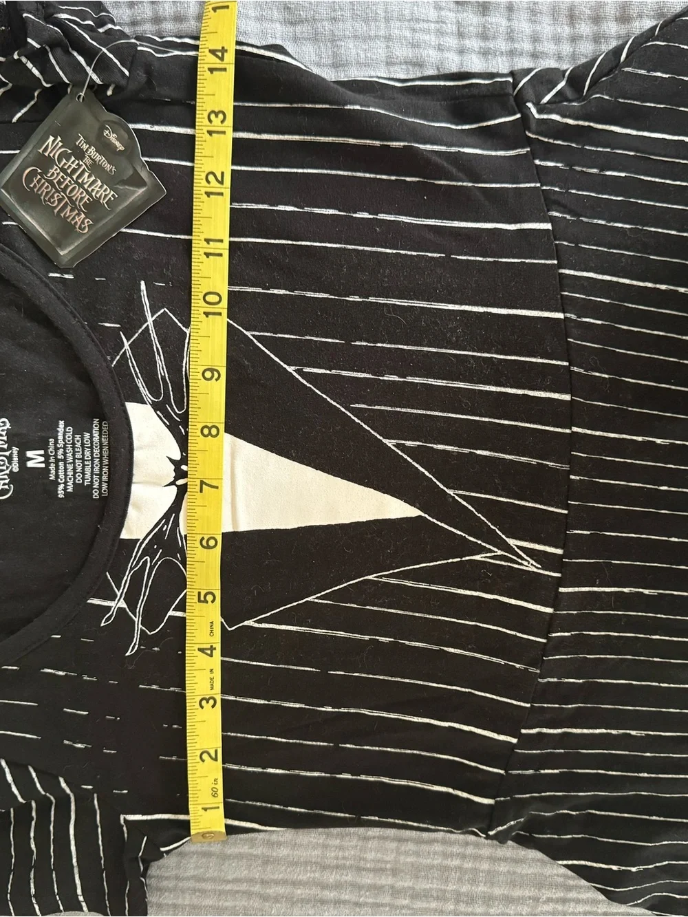 NWT Disney Nightmare Before Christmas Jack Skellington Dress Girls M + Tights